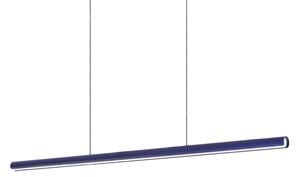 Lampada a Sospensione Dorica LED 35W Luce Calda 3000K Blu Altezza Regolabile Ideal Lux