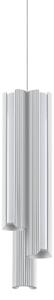 Lampada A Sospensione DORICA LED 27W Luce Calda Bianco Altezza Regolabile Ideal Lux
