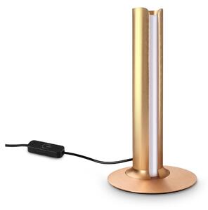 Lampada da Tavolo Dorica LED 8W Luce Calda Rame Ideal Lux