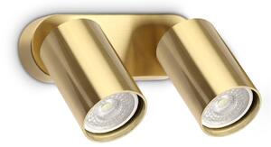 Applique Collezione DYNAMITE 2 luci Gu10 Ottone Dimmerabile Ideal Lux