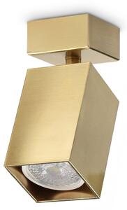Applique Dynamite Ottone Gu10 Dimmerabile 28W Emissione Luce Ideal Lux