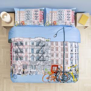 Completo Copripiumino MATRIMONIALE NY East Village UNICA Cotone Caleffi