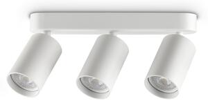Applique DYNAMITE 3 Luci GU10 Bianco Dimmerabile Metallo/Alluminio Ideal Lux
