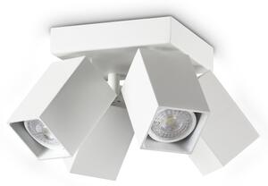 Plafoniera Collezione DYNAMITE 4 Luci GU10 Bianco Dimmerabile Ideal Lux