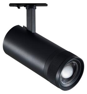 Faretto Su Binario EOS LED 25W Luce Calda 3000K Nero Ideal Lux