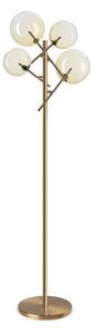 Lampada Da Terra EQUINOXE 4 Luci G4 Cromo Dimmerabile Ideal Lux