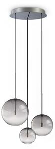 Lampada A Sospensione Equinoxe 3 Luci G4 Cromo Regolabile Ideal Lux