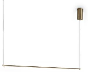 Lampada A Sospensione Essence LED 19W Luce Naturale Ottone Altezza Regolabile Ideal Lux