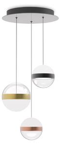 Lampadario Galaxy 29W Luce Calda Bianco Regolabile Ideal Lux