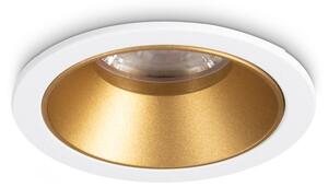 Faretto Ad Incasso Game Luce LED 5.5W 3000K Bianco/Oro Ideal Lux
