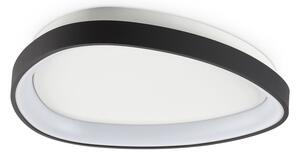 Plafoniera Gemini LED 24W Luce Calda 3000K Finitura Nera Ideal Lux
