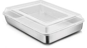 Azomor Scopri la versatilità di questo set di stampi rettangolari, ideale per