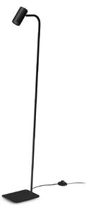 Lampada Da Terra Ginger Finitura Nera GU10 Dimmerabile 28W Ideal Lux