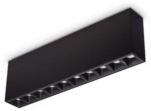 Plafoniera Lika LED 21W luce naturale 4000K nero dimmerabile Ideal Lux
