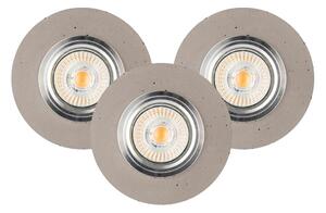 Spot-Light 2511336 - SET 3x Lampada LED da incasso VITAR 1xGU10/5W/230V