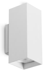 Applique Look 2 Luci GU10 Bianco Dimmerabile Finitura Bianca Ideal Lux