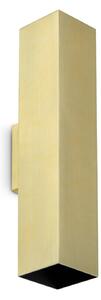 Applique Look 2 Luci Ottone Dimmerabile con Lampadine Incluse Ideal Lux