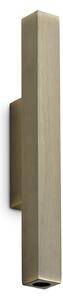 Applique Look 2 Luci LED 9W Luce Calda 3000K Ottone Ideal Lux