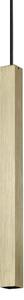 Lampada a Sospensione LOOK LED 11.5W Luce Calda Ottone Satinato Ideal Lux