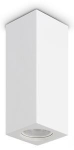 Lampada Da Soffitto Look 1 Luce GU10 Gesso Dimmerabile 28W Ideal Lux