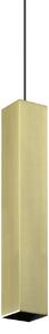 Lampada A Sospensione LOOK Gu10 Ottone Altezza Regolabile Dimmerabile Ideal Lux