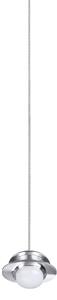 Lampada A Sospensione Mapa LED 1,5W Luce Naturale Alluminio Ideal Lux