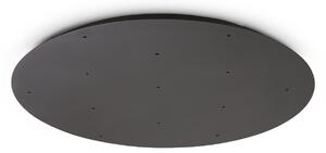 Plafoniera Collezione MAPA Finitura Nero Diametro 75 cm Ideal Lux