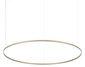 Lampada Oracle 81W Luce Naturale 4000K Finitura Ottone Altezza Regolabile Ideal Lux