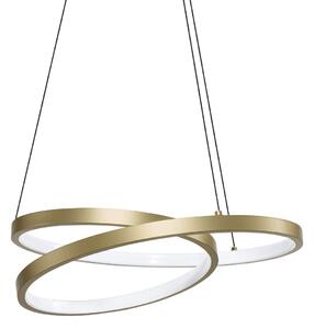Lampada a sospensione Collezione OZ LED 38W Luce Calda Ottone Dimmerabile Ideal Lux