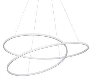 Lampadario Collezione OZ LED 75W Luce Calda 3000K Finitura Bianco Ideal Lux