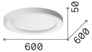 Lampadario Collezione PLANET LED 29W Luce Naturale 4000K Ottone Ideal Lux