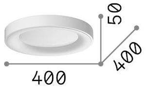Lampada Planet LED 20W Luce Calda Ottone IP20 Dimmerabile Ideal Lux