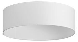Set Paralume Cilindro D45 H14 Tessuto Bianco Collezione SET Ideal Lux
