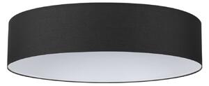 Set di Paralumi Cilindro D90 H18 Nero in Tessuto - Ideal Lux Collezione SET