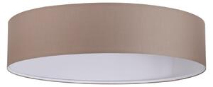Set di Paralume Cilindro 90 Cm Tortora in Tessuto Collezione SET Ideal Lux