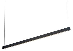 Lampada Steel 36W LED Luce Calda 3000K Finitura Nera Regolabile Ideal Lux