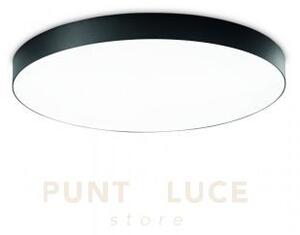 Boiler plafoniera led cct 3000+4000k 9580lm 120w nero dimmerabile 