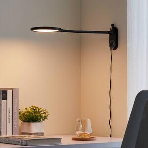 Lindby Valtaria lampada LED da tavolo, CCT, nero