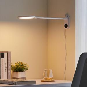Lindby Valtaria lampada LED da tavolo, CCT, bianco