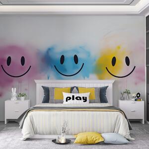 Carta da parati Sorrisi, Carta da parati Buffer, w09600 : Uwalls.it