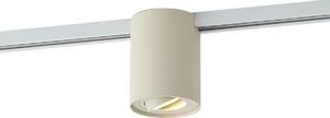 Faretto moderno beige per sistema a binario monofase - Iconic Rondoo Up
