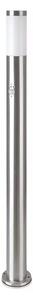 Lampada da esterno con sensore 1xE27/60W/230V IP44 110cm cromo opaco