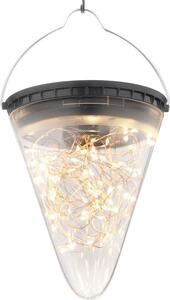 INF Lampada Solare a LED da Giardino - Lampada a Sospensione Impermeabile per Esterni