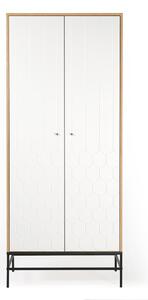 Armadio bianco 80x190 cm Lia - Woodman