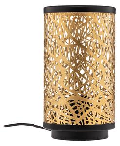 Lampada da tavolo Lindby Yonah, color oro, metallo, 27 cm, E27