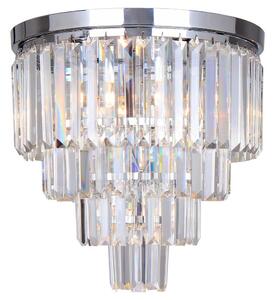 Brilagi - LED Plafoniera di cristallo MOZART 5xE14/40W/230V cromo lucido