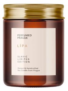 Candela in cera di soia profumata Slavic Edition: #88 Linden, Moss, Hibiscus – Perfumed Prague