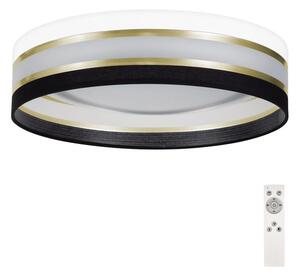 Plafoniera LED dimmerabile SMART CORAL GOLD LED/24W/230V nero/bianco + tc