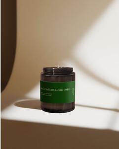 Candela in cera di soia profumata #80 Tomato Leaf, Cypress, Fern – Perfumed Prague