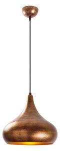 Lampadario color rame con paralume in metallo ø 30 cm Muba – Opviq lights